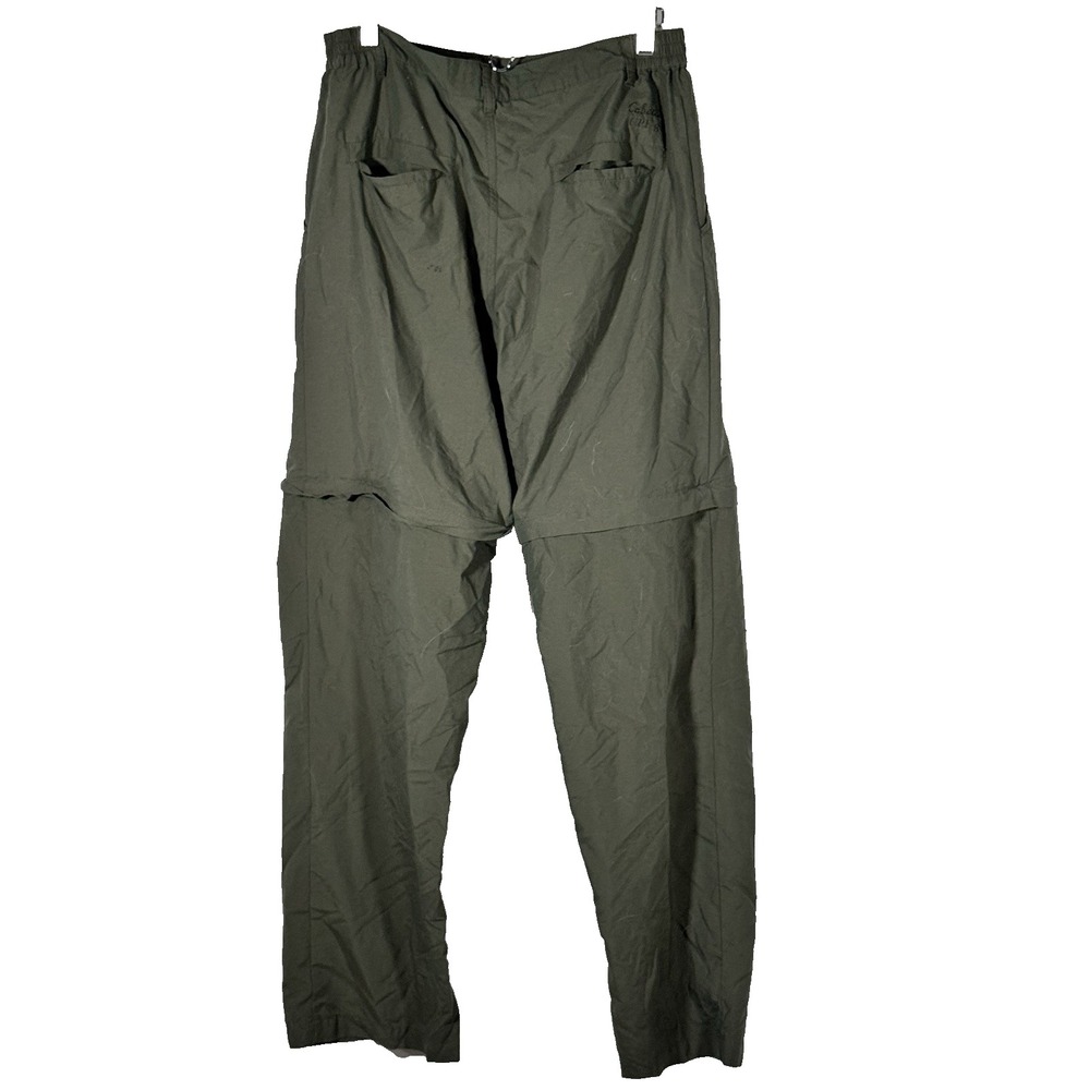 Cabelas Convertible Pants/Shorts Women Size 10 High Rise Hiking Outdoor‎ READ - Picture 2 of 12